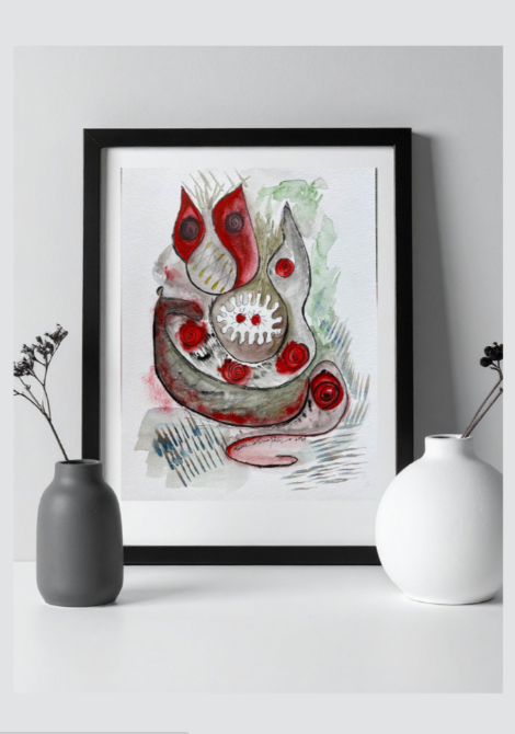 Where's Mama-Art Print (11x16")