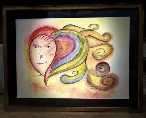 Head held high (Framed)